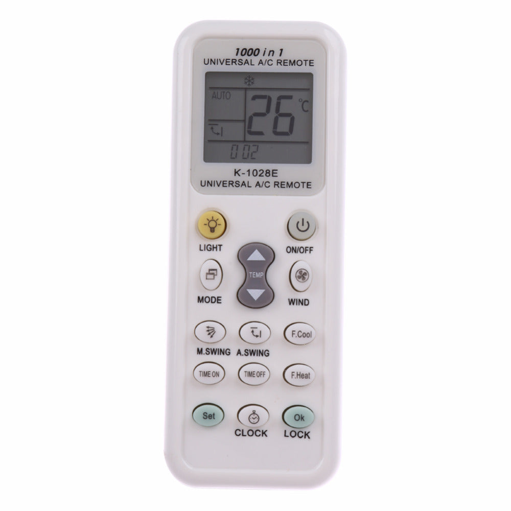 Universal LCD A/C Air Conditioner Remote Control Controller for Air Condition 1028E Low Power 8~10 Meters Remote Control New - ebowsos