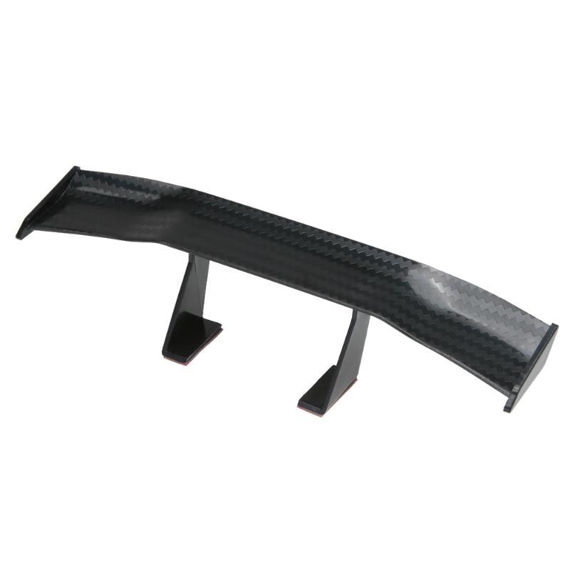 Universal Mini Car Spoiler Wing Auto Car Tail Decoration Carbon Fiber Tail Accessories Carbon Spoiler Wing Car-Styling Stickers - ebowsos