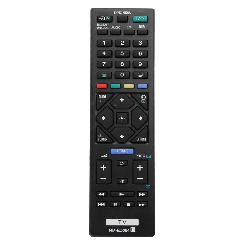 Universal Plastic LCD TV Remote Controller RM-ED054 Replaced for Sony KDL-32R420A  KDL-40R470A  KDL-46R470A High Quality Control - ebowsos