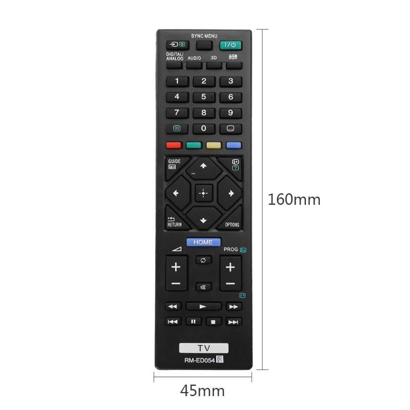 Universal Plastic LCD TV Remote Controller RM-ED054 Replaced for Sony KDL-32R420A  KDL-40R470A  KDL-46R470A High Quality Control - ebowsos