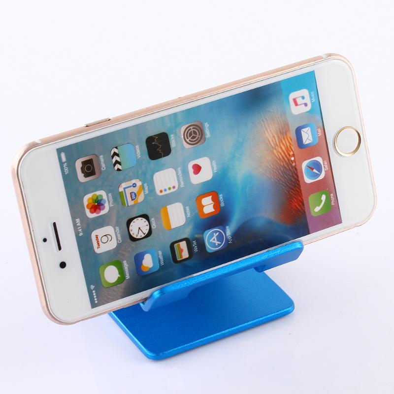 Universal Portable Aluminium Alloy Mobile Phone Holder Bed Office Desk Table Holder for Huawei Xiaomi Phone Tablet Mount Stand - ebowsos