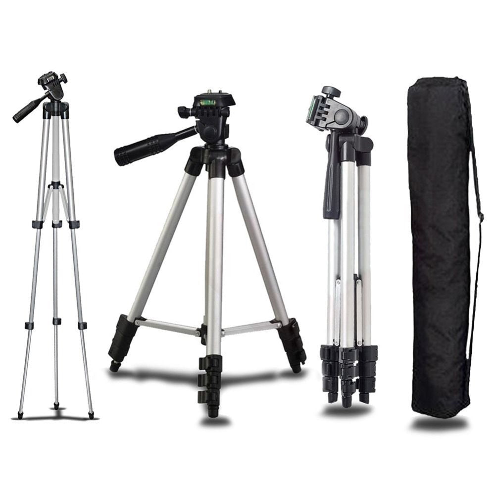 Universal Professional Portable Aluminum Camera Tripod Stand Holder & Bag for Canon Nikon Sony Panasonic Camera Tripods New - ebowsos