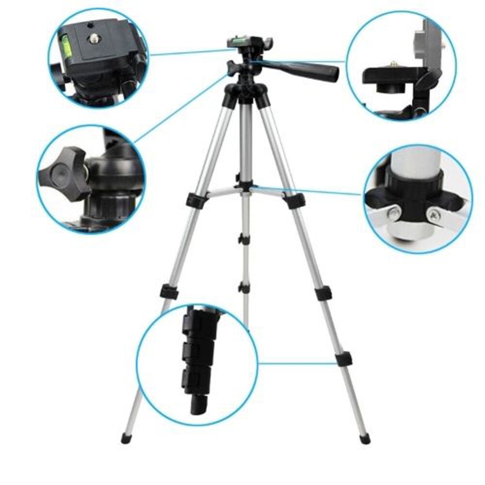 Universal Professional Portable Aluminum Camera Tripod Stand Holder & Bag for Canon Nikon Sony Panasonic Camera Tripods New - ebowsos