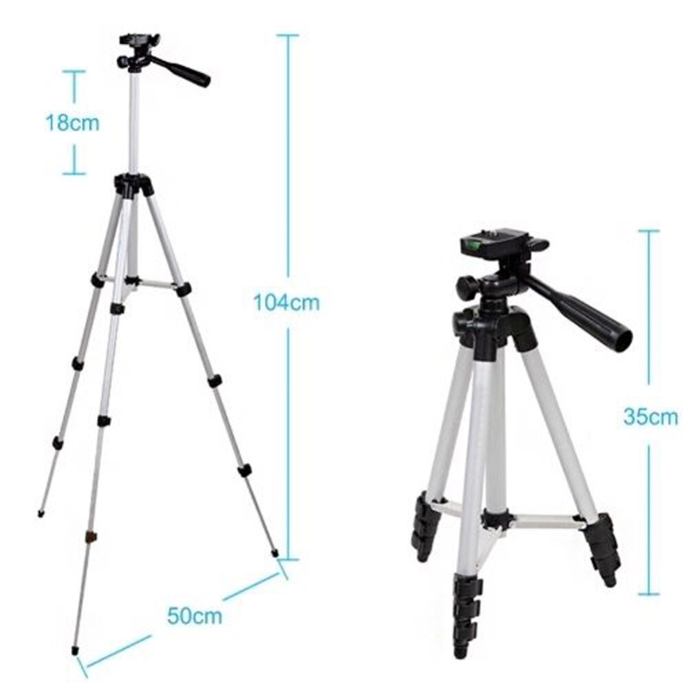 Universal Professional Portable Aluminum Camera Tripod Stand Holder & Bag for Canon Nikon Sony Panasonic Camera Tripods New - ebowsos