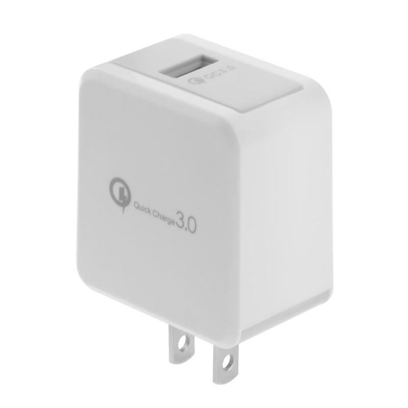 Universal QC3.0 Single USB Charger 5V 9V 12V Quick Charge Fast Adapter Wall Mobile Phone Charger High Quality Phone Charger New - ebowsos