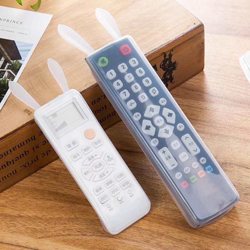 Universal Remote Control Case Silicone Clear Waterproof TV Remote Control Protector Case Cover Transparent - ebowsos