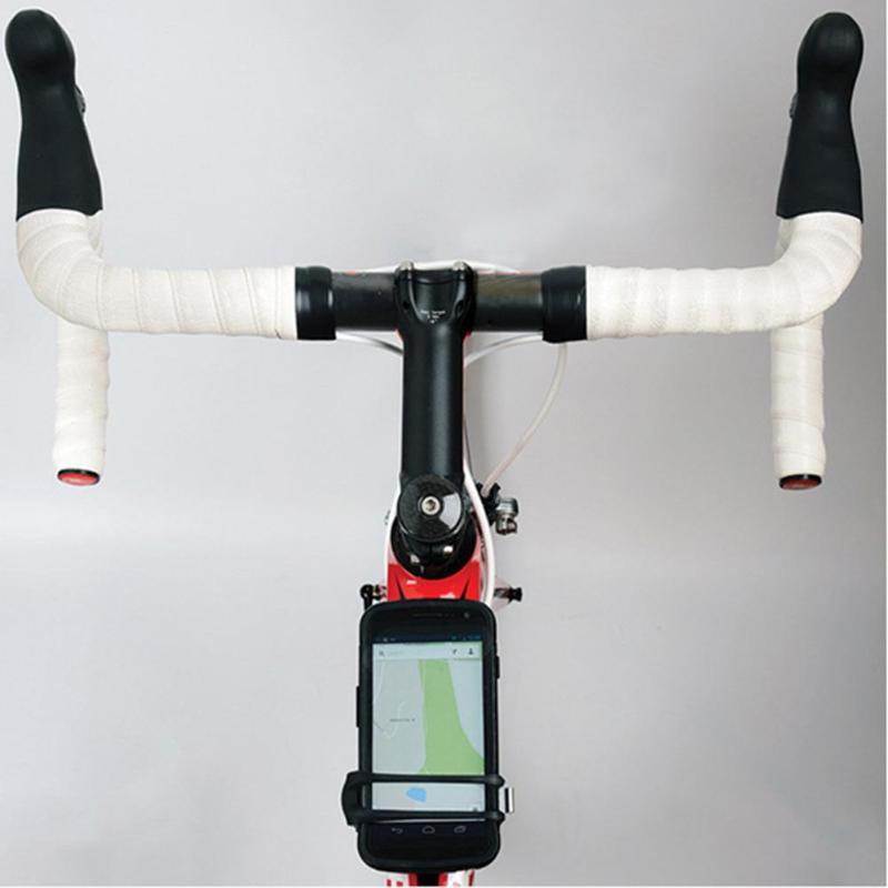 Universal Silicone Elastic Bike Motorcycle Phone Holder Clip Grip Bicycle Handlebar Phone Stand Mount Bracket For iPhone 8 GPS - ebowsos