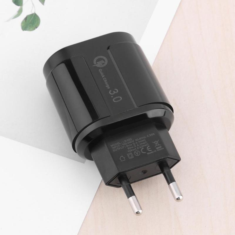 Universal Single USB Charger Quick Charge Fast Charger QC3.0 Portable USB Wall Charging Power Adapter for Phone High Quality - ebowsos