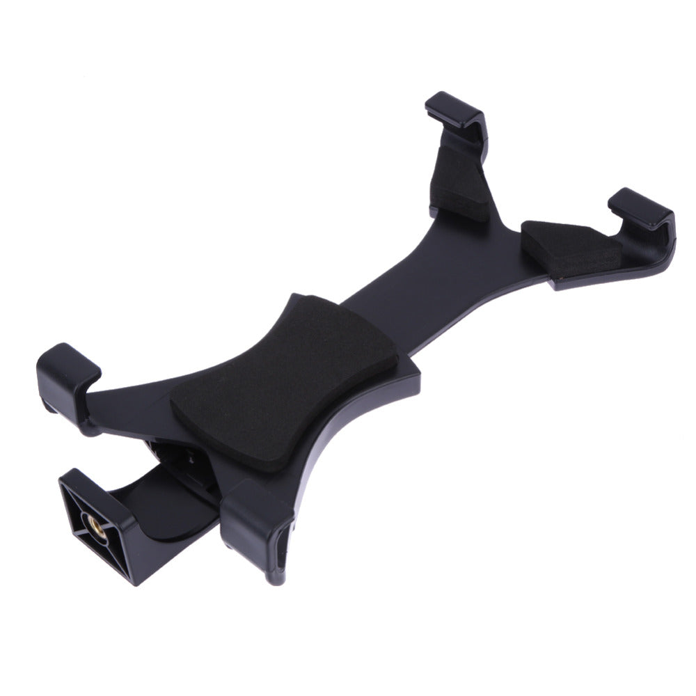 Universal Tablet Tripod Mount Clamp Tripod Mount Holder Bracket Clip For iPad Galaxy Phone Clamp with 1/4" Thread Adapter Hot - ebowsos