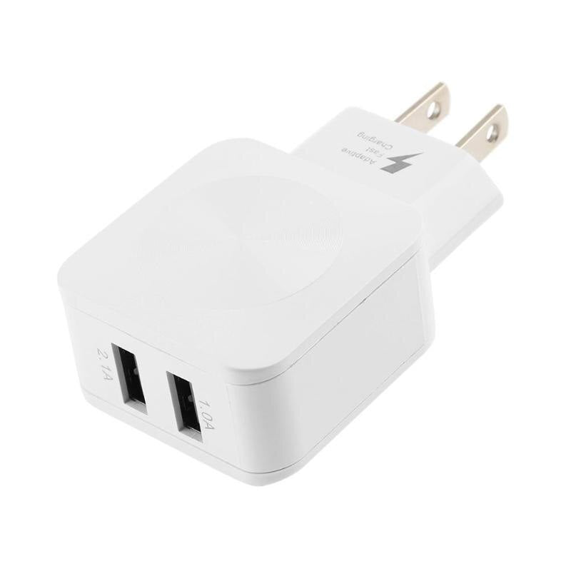 Universal Travel 5V 2.1A Dual Ports USB Wall Charger Fast Charging Adapter US Plug for Phone Tablet For iPhone iPad Samsung - ebowsos