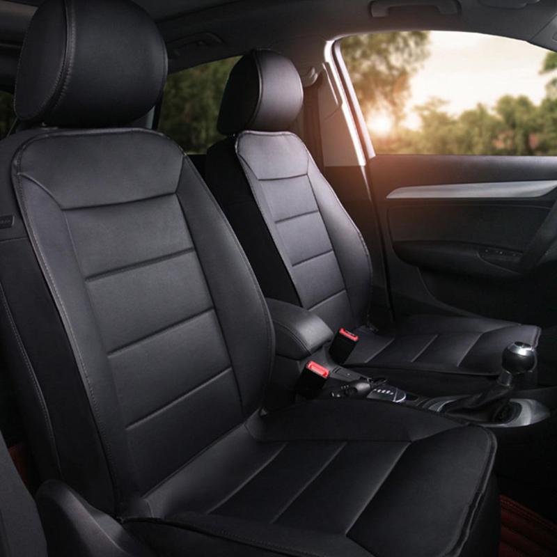 Universal Winter 12V Car Electric Heated Cushion Leather Auto Home Office Seat Heating Pad Cover Cushion Cardriver Heated Seat - ebowsos