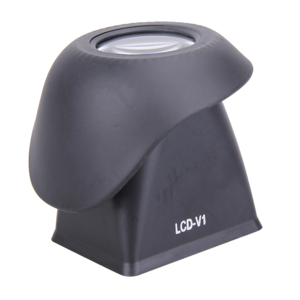 V1 LCD Viewfinder 2.8X 3inch LCD Viewfinder Magnifier Eyecup Extender V1 for Canon 5D Mark II/7D/500D - ebowsos