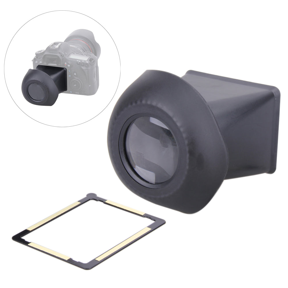 V1 LCD Viewfinder 2.8X 3inch LCD Viewfinder Magnifier Eyecup Extender V1 for Canon 5D Mark II/7D/500D - ebowsos