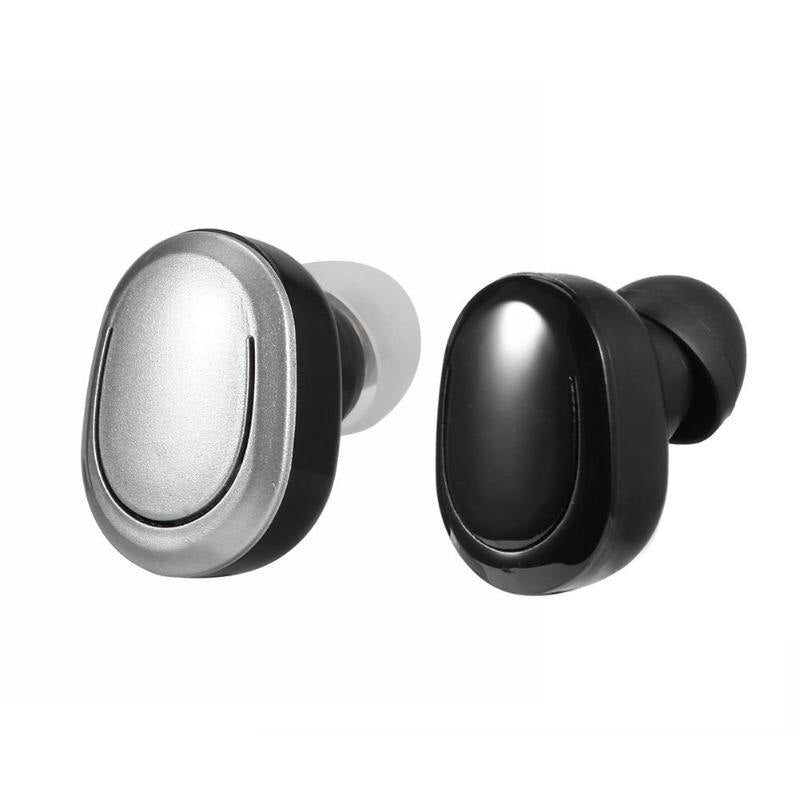 V1 Single Bluetooth 4.1 Wireless Mini Invisible Earpiece In-ear Business Earbud Earphone with Mic/Case High Quality - ebowsos