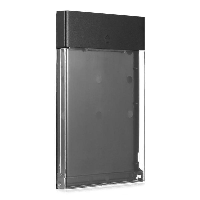 Hardix Box 2,5 pouces USB 3.0 vers SATA HDD Box Transparent Mobile Hard Disk Box ...