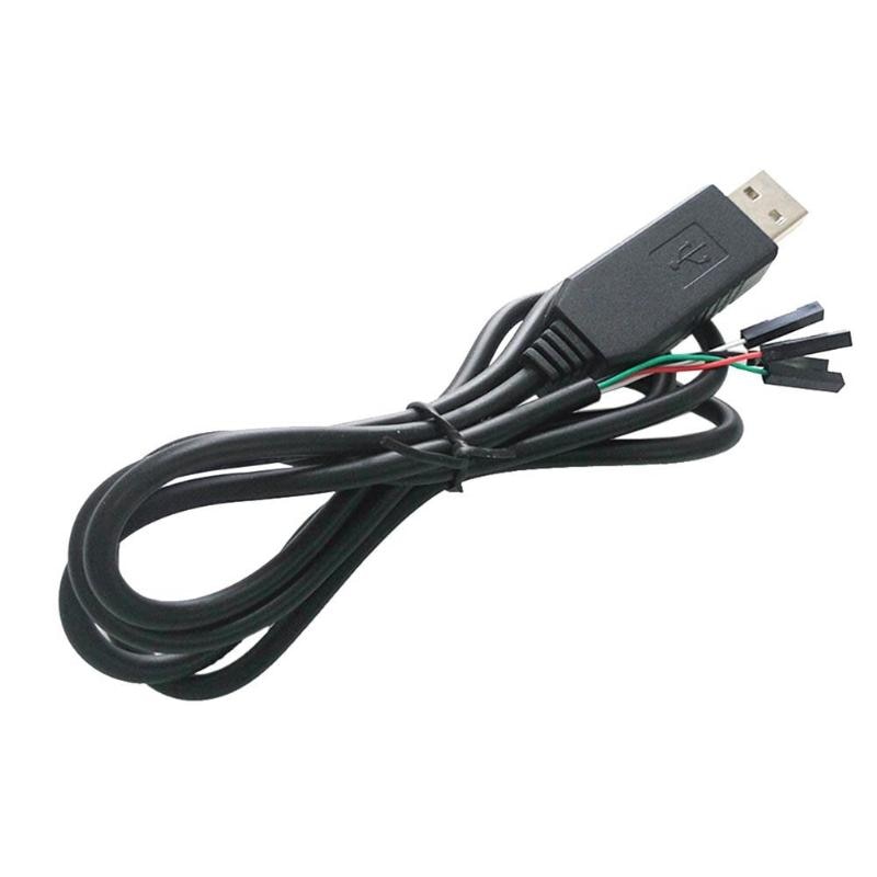 PL2303HX USB to UART TTL RS232 Upgrade Module 1m/3.3ft Download Converter Adapter Cable Wire Computer Accessories New - ebowsos