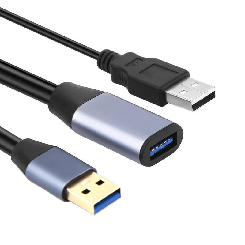 USB3.0 Male to USB3.0 Female Adapter Extension Cable Converter Wire Data Sync Cord  USB Extension cable for Computer PC - ebowsos