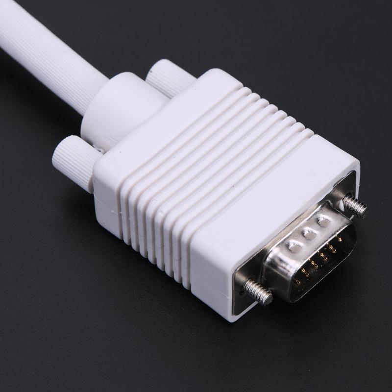 VGA Cable 3m/9.8ft VGA Male to Male Extension Cable Cord Video Signal Transfer for PC Computer Monitor - ebowsos