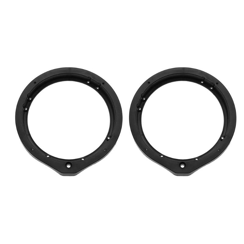 1 Pair 6.5inch Front Rear Door Aftermarket Speaker Adapter Plates for Honda Odyssey Pilot CRZ Car Styling Accessories - ebowsos