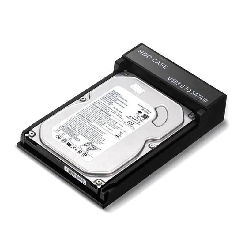2Pcs HDD Enclosure 2.5/3.5inch External USB 3.0 to SATA Hard Drive Enclosure SSD HDD Disk Case Adapter Hard Disk Docking - ebowsos
