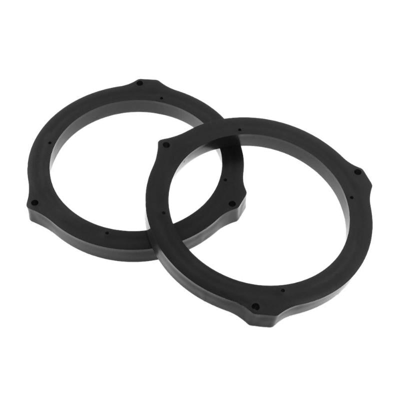 2pcs 6.5 Inch Car Door Speaker Spacer Ring Adapter Brackets for Ford Focus Car Styling Accessories High Quality - ebowsos