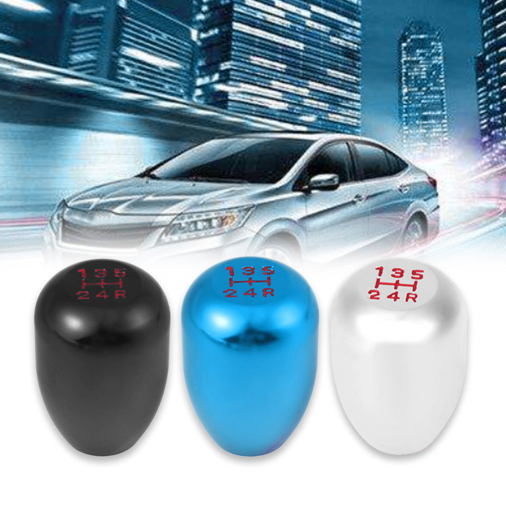 5-Speed Gear Shift Knob MT Cars Universal Car Styling Refitting Gear Shift Knob Replacement Car Accessories - ebowsos
