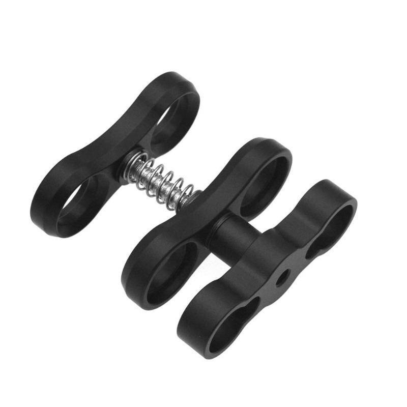 Aluminum Alloy Diving Lights Ball Butterfly Clip Arm Clamp Mount for Underwater Camera Housings for Sports Action Camera - ebowsos