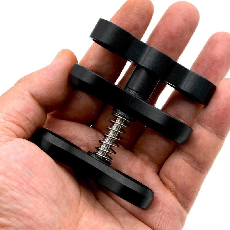 Aluminum Alloy Diving Lights Ball Butterfly Clip Arm Clamp Mount for Underwater Camera Housings for Sports Action Camera - ebowsos