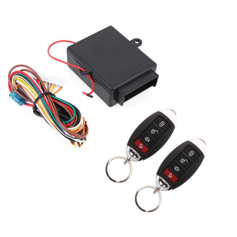 Car Alarm Auto Remote Central Kit Door Lock Locking Vehicle Keyless Entry System Central Locking Car Styling Accessories - ebowsos