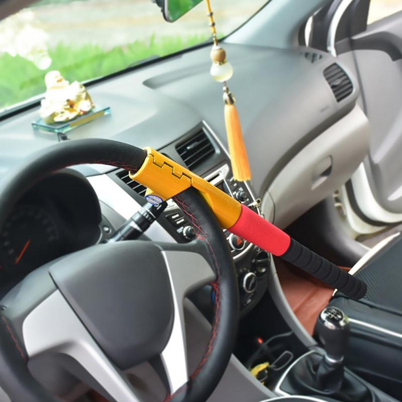 Car Baseball Lock Steering Wheel Lock Auto Security Steering Wheel Lock Car Alarm Anti-theft Device High Quality - ebowsos