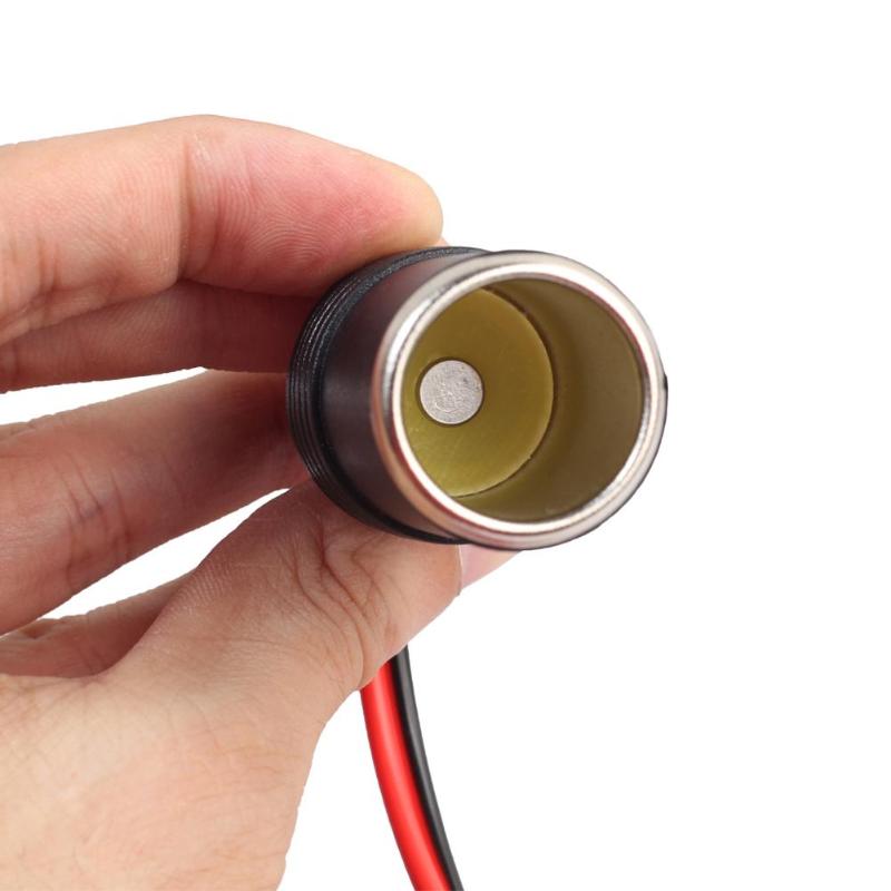 Car Battery Terminal Clamp Clip 12V 10A Vehicle Cigarette Lighter Female Batteries Socket Power Adapter Connection Cable - ebowsos