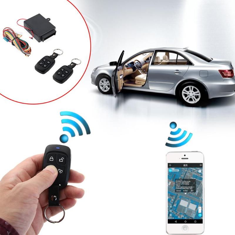 Car Remote Central Kit Door Lock Keyless Entry System with Remote Control Car Central Lock Auto Alarm System Car Styling - ebowsos