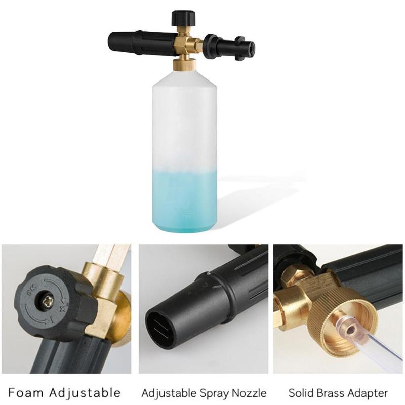 High Pressure Soap Foamer Car Washing Snow Foam Generator Lance Gun Sprayer Kettle For Karcher K2 K3 K4 K5 K6 K7 Washer - ebowsos