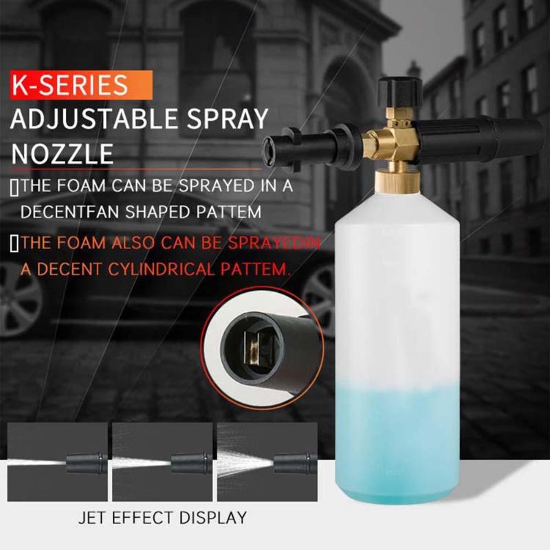 High Pressure Soap Foamer Car Washing Snow Foam Generator Lance Gun Sprayer Kettle For Karcher K2 K3 K4 K5 K6 K7 Washer - ebowsos