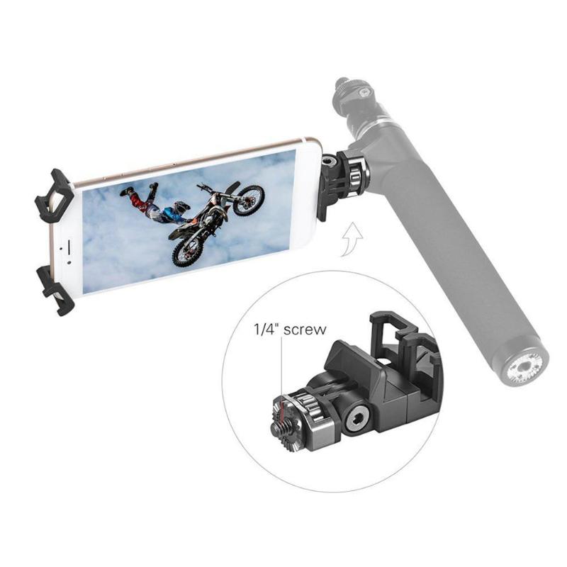 LC-22 Smartphone Clip Holder Clamp Bracket for iPhone 7 7Plus 6 6s Plus stabilizer for DJI OSMO Stabilizer Selfie Stick - ebowsos