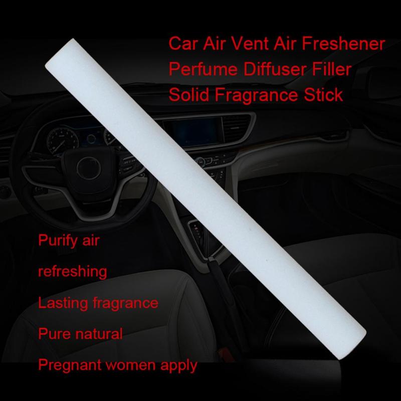 Mini Car Air Vent Solid Aroma Stick Air Conditioning Outlet Purifier Freshener Perfume Diffuser Filler Fragrance Sticks - ebowsos