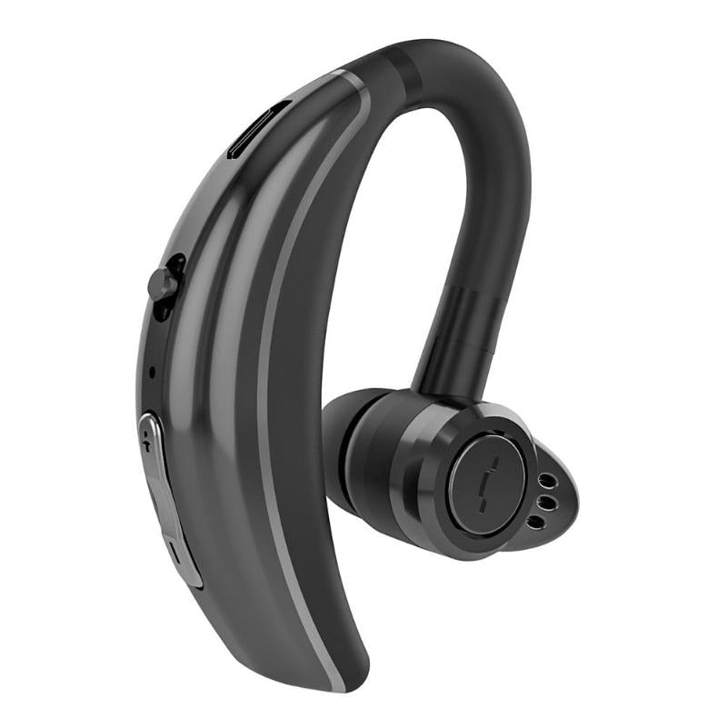Q8 Single Wireless Bluetooth Earphone IPX6 Waterproof Headset Business Car Handsfree Headphone 180 Rotation Earbuds - ebowsos