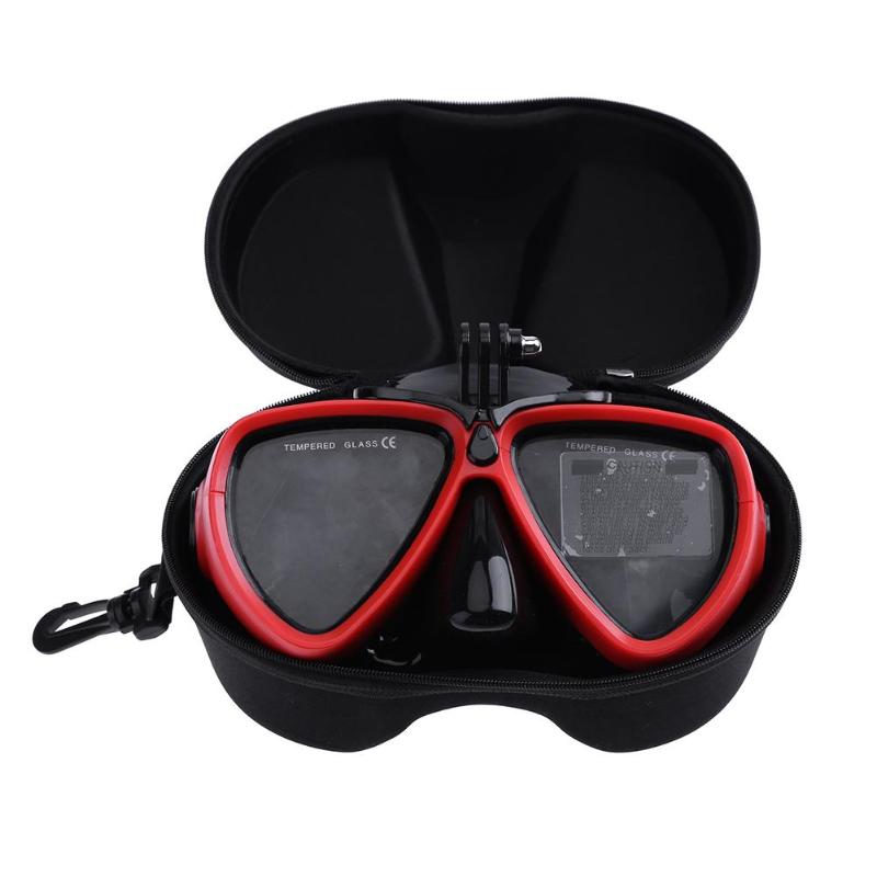 Storage Box Case For Go pro Xiaomi Yi Action Camera Diving Mask Swimming Scuba Glasses Protective Box Storage Bag Case - ebowsos