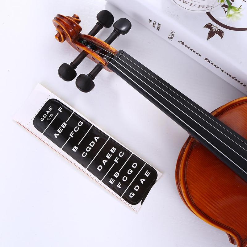 Violin Fiddle Fingerboard Chord Note Sticker Fret Marker Label for Beginner-ebowsos