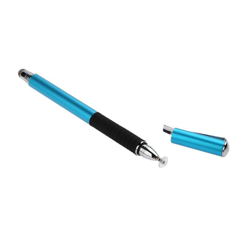 WK120B-J 2 in 1 Capacitive Touch Screen Drawing Stylus Pen with Pen Hat Pen Clip for iPhone Smart Phone Tablet PC Computer New - ebowsos