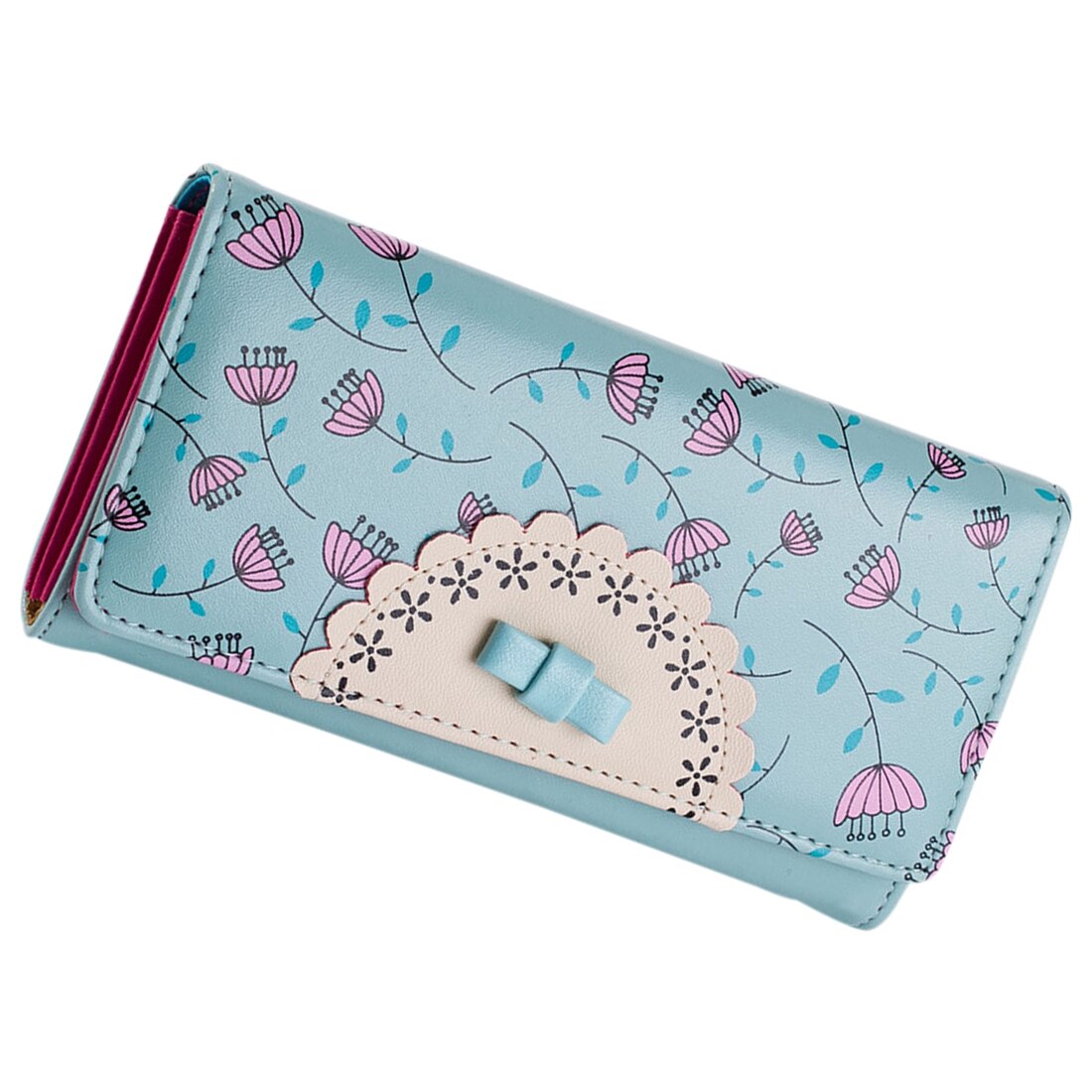 Wallet for women wallets brands purse dollar price printing designer purses card holder coin bag female - ebowsos
