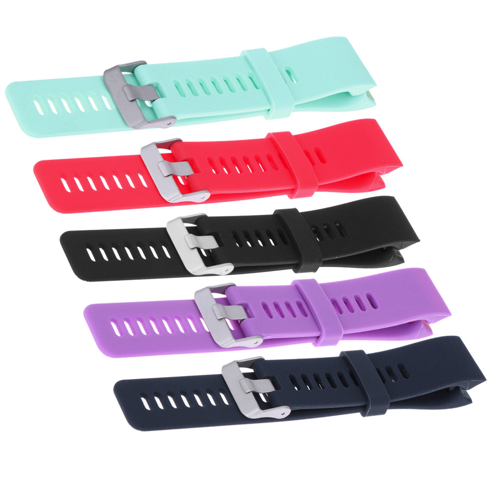 Watchband Silicone Strap Replaceable Watch Band With Screwdriver Tools for Garmin for Fenix Chronos Watch - ebowsos