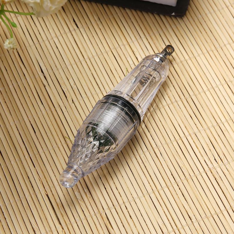 Waterproof Deep Drop transparent in 300 meter Underwater Fish Light LED Artificial Trout Bait Fishing Squid Lure Light Colorful-ebowsos