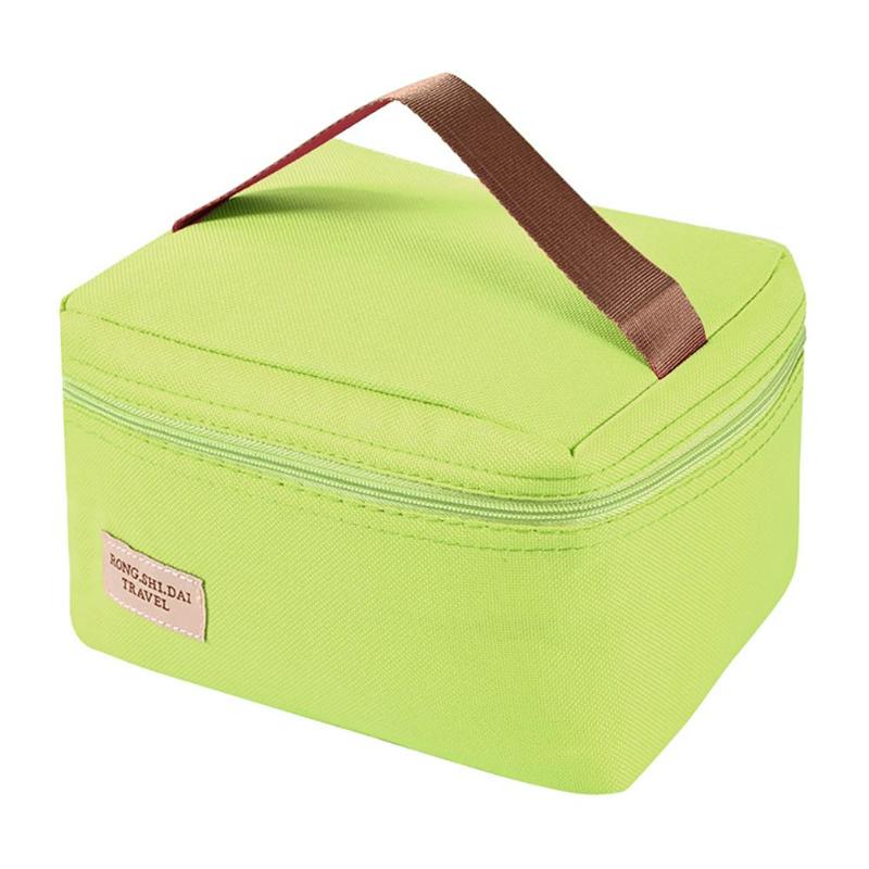 Waterproof Practical Portable Ice Bags Lunch Bag Leisure Picnic Packet Thermal Bag for Women kids Men Cooler Lunch Box - ebowsos