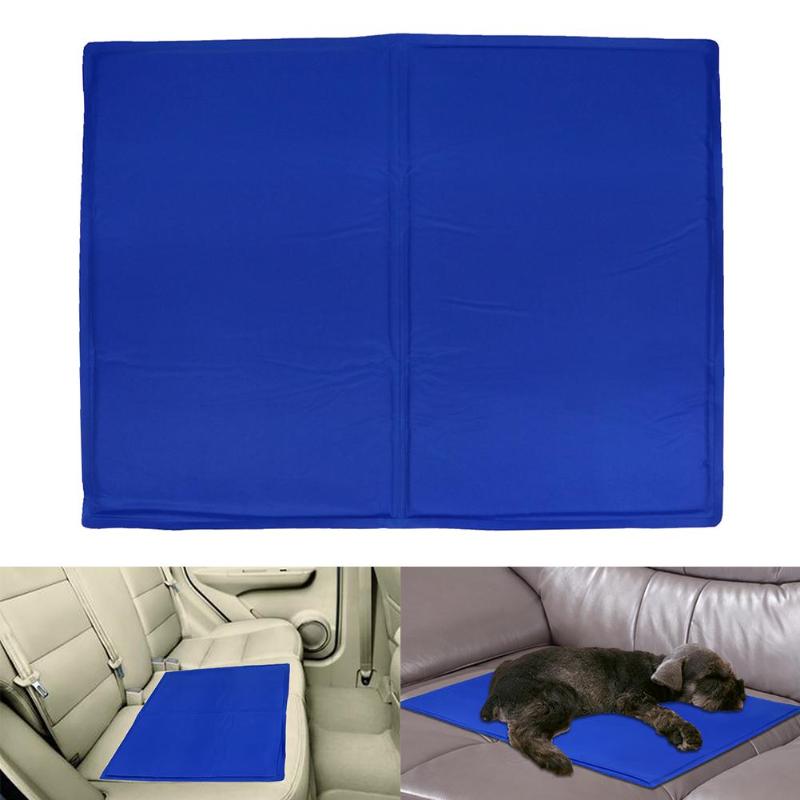 Waterproof Summer Pet Cooling Mat Cushion Ice Pad Excellent Nylon Spinning Gel and Sponge Golden Retriever for TIROL Solid - ebowsos