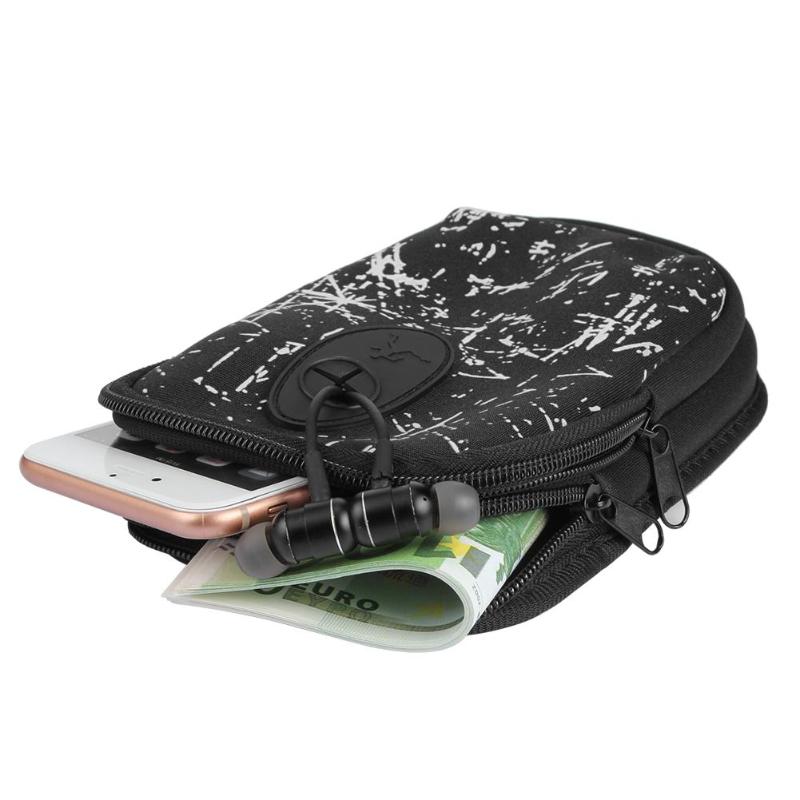 Waterproof Tactical Waist Bag Unisex Outdoor Camping Hunting Nylon Bag Backpack Hanging Pocket Wallet Phone Keys Holder-ebowsos