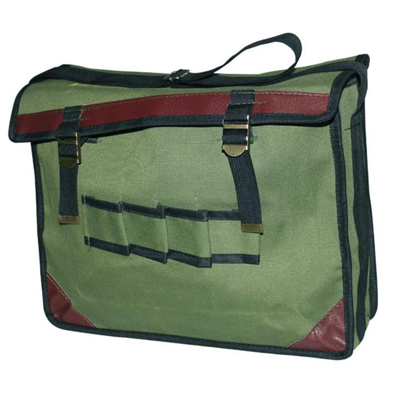 Waterproof Tool Bag Multifunctional Electrical Toolkit Shoulder Bag Hardware Tools Bag Durable Cloth Belt Bag Dropshipping - ebowsos