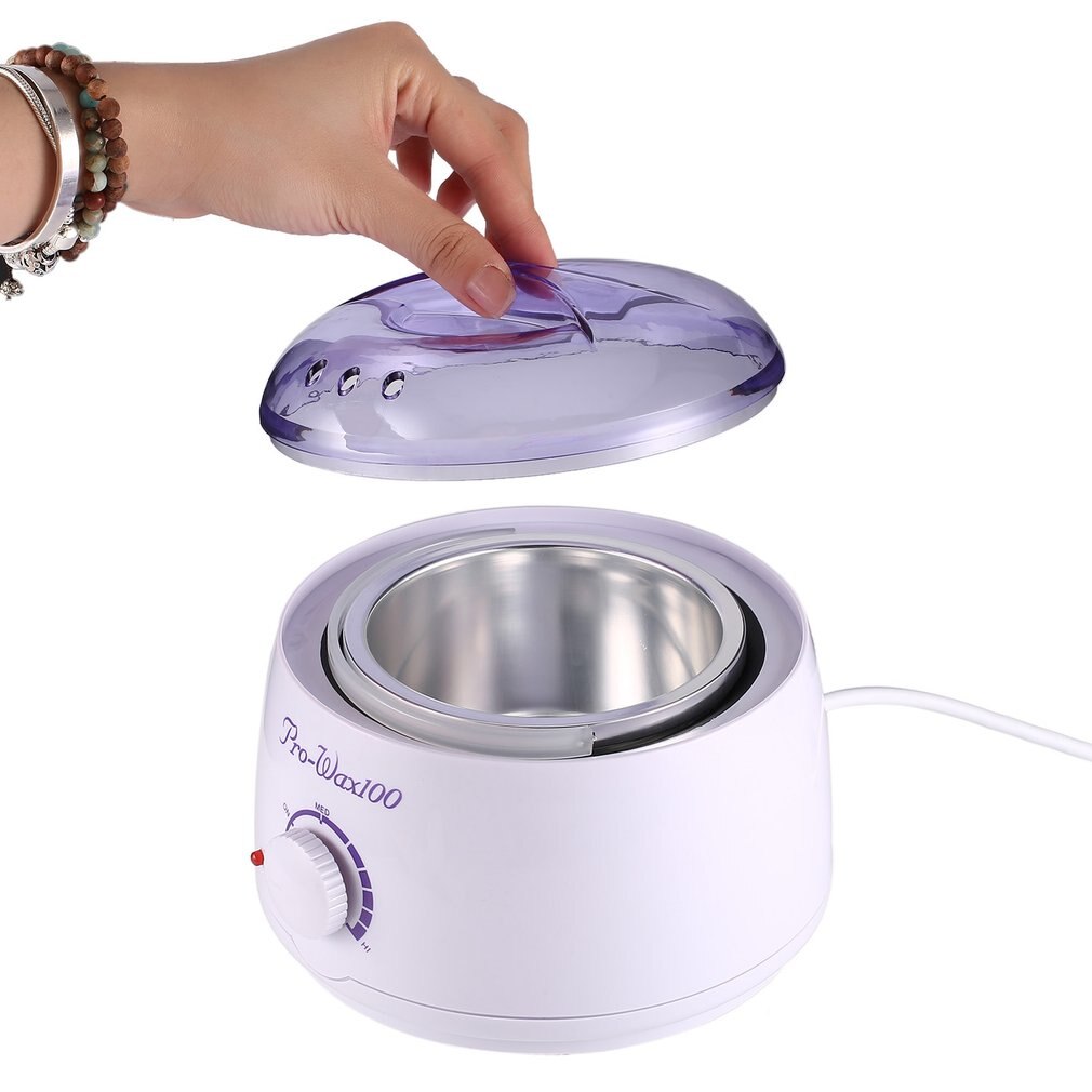 Wax Warmer Hair Removal Kit Electric Hot Wax Heater for Body Beauty with Hard Wax Beans & Wax Applicator Sticks - ebowsos