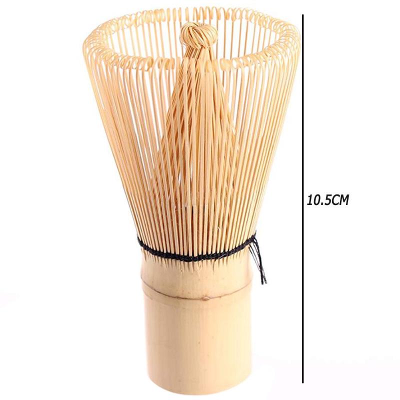 Whisk Brush Tools Matcha Green Tea Powder Bamboo Household Solid and Sustainable Traditional Utensils Kitchen Accessories - ebowsos