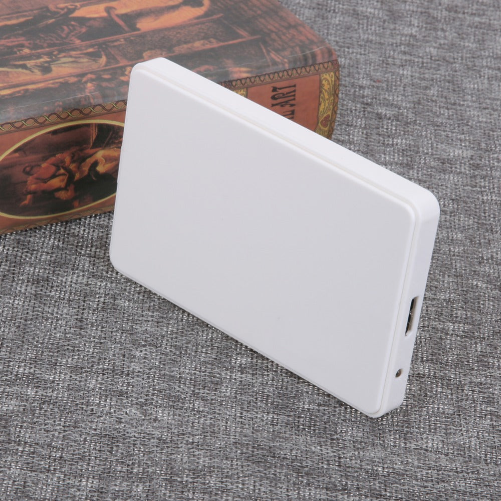 White 2TB Mobile HDD Enclosure Case 2.5"inch USB 3.0 to SATA HDD Hard Drive External Enclosure Case High Quality HDD Box - ebowsos